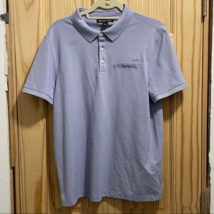 Michael Kors Mens Lightweight Polo Shirt Large L